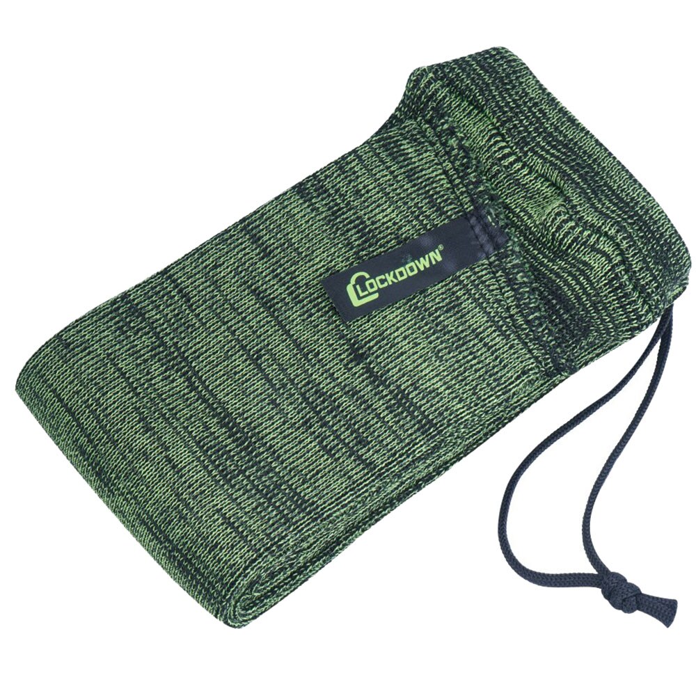 Pokrowiec na broń Lockdown Gun Sock 54 cale - Czarny/Zielony