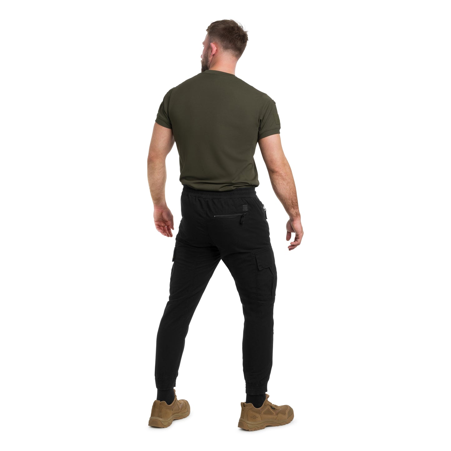 Spodnie Alpha Industries Rip-Stop Jogger - Black