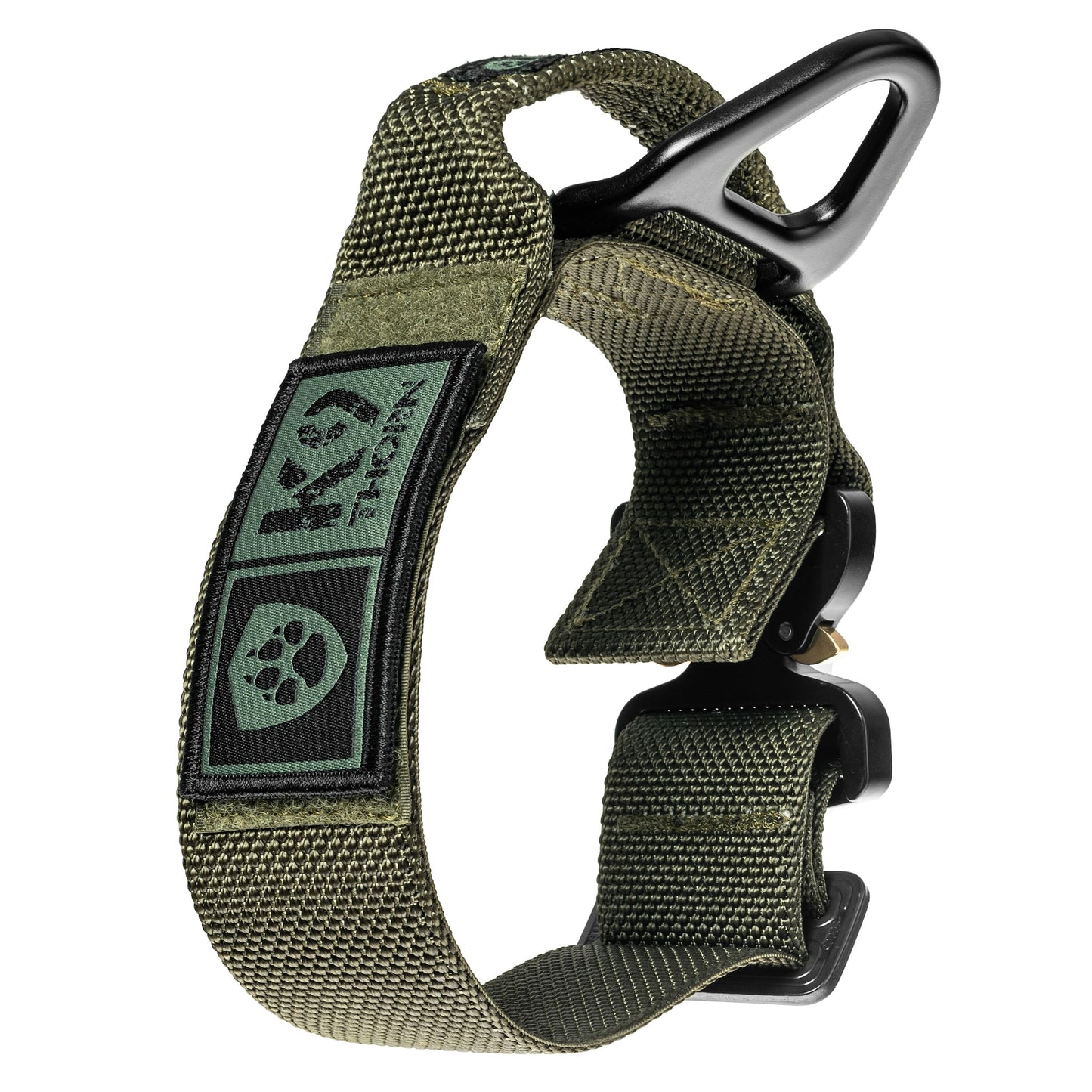 Obroża taktyczna dla psa K9 Thorn Cobra Bravo olive - pies olbrzymi