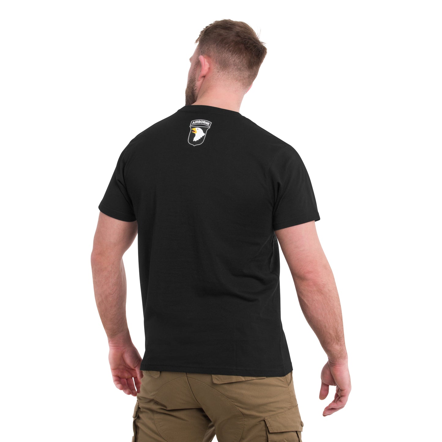 Koszulka T-Shirt Mil-Tec 101st Airborne Black