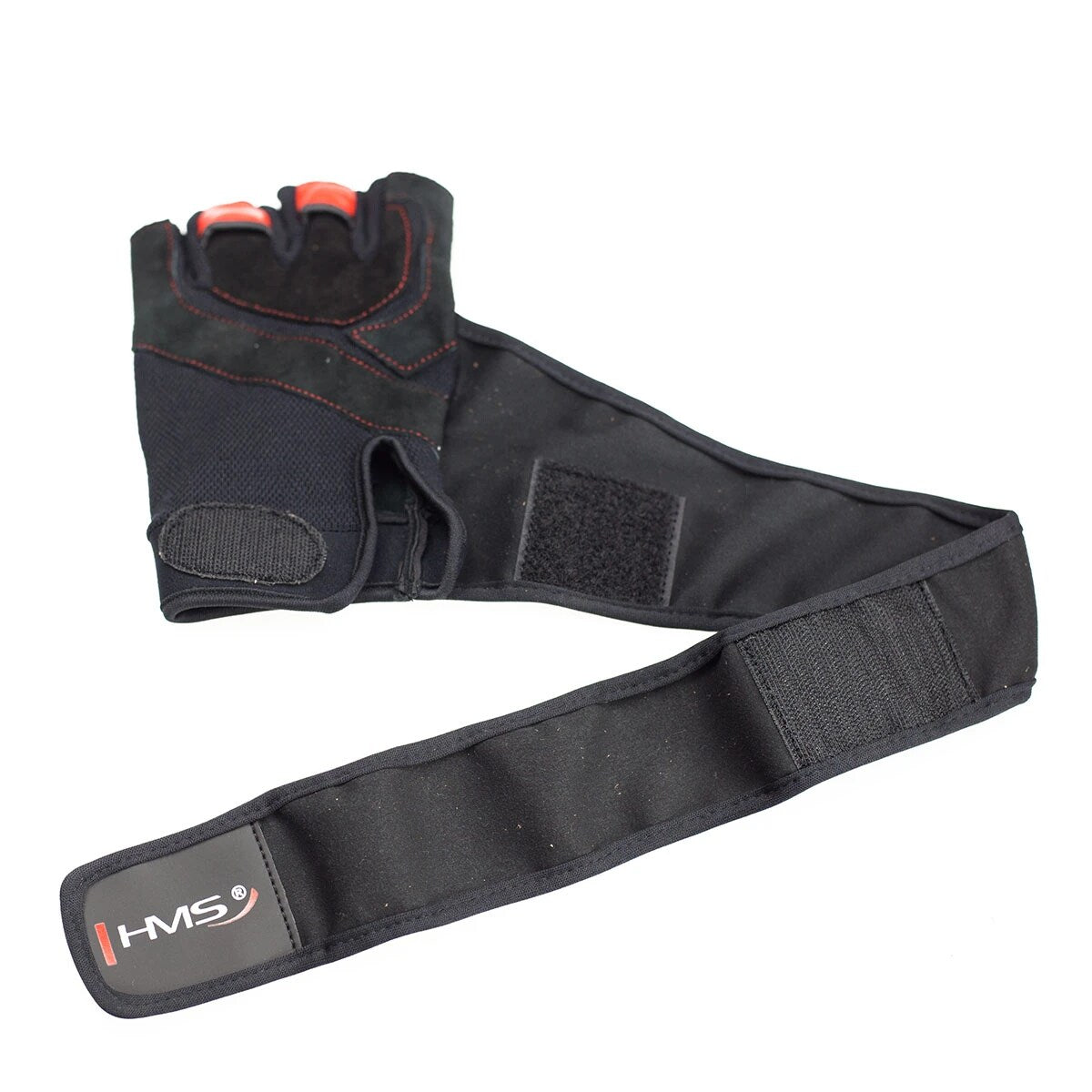 Rękawice na siłownię HMS RST01 - Black/Red