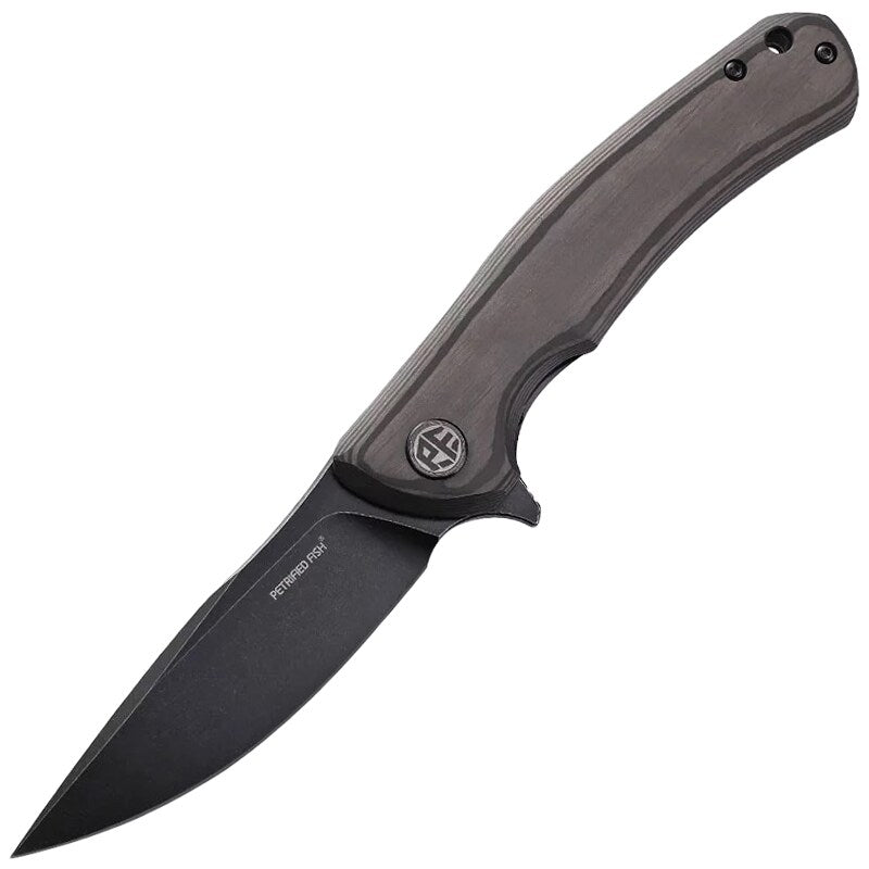 Nóż składany Petrified Fish Warrior PF-949 CDW - Carbon Fiber/Black Stonewash