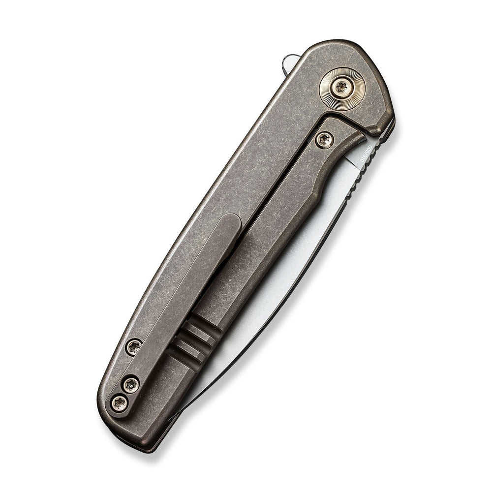 Nóż składany WE Knife Shakan Titanium - Golden