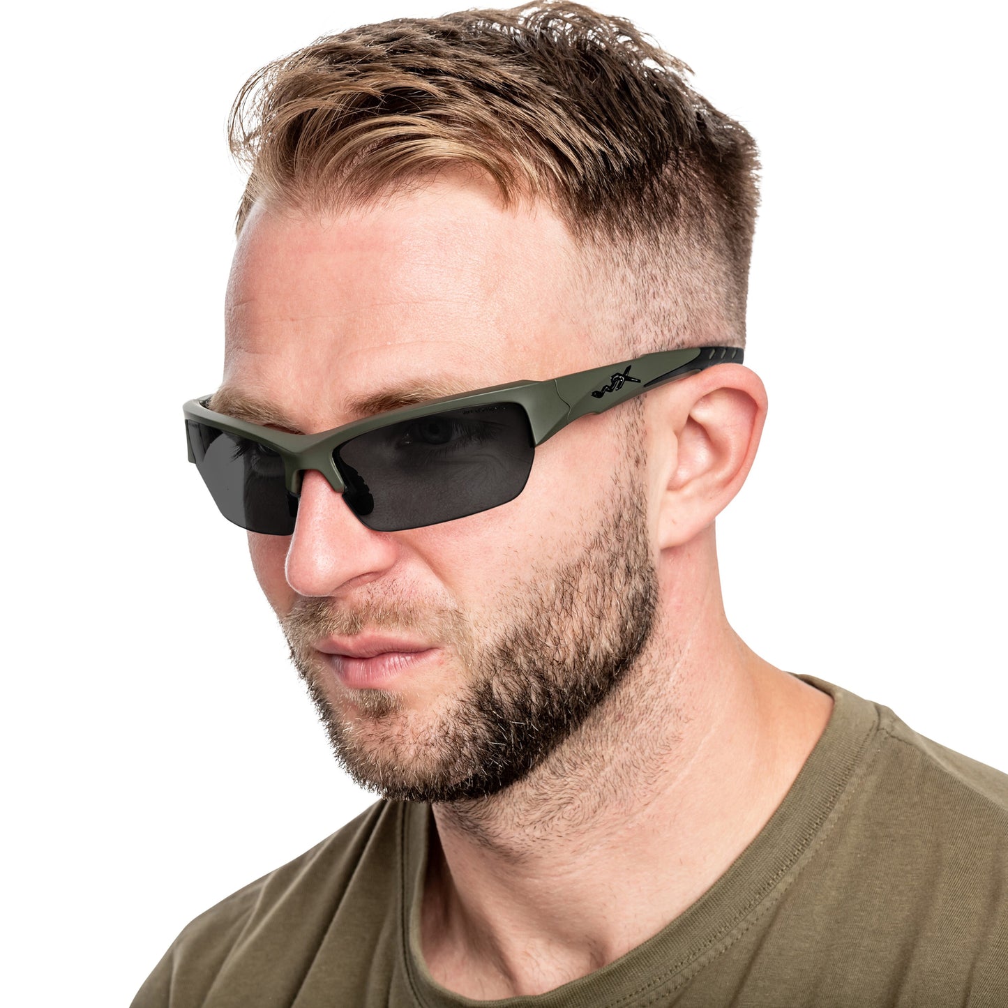Okulary taktyczne Wiley X Valor 2.5 Set 3in1 - OD Green