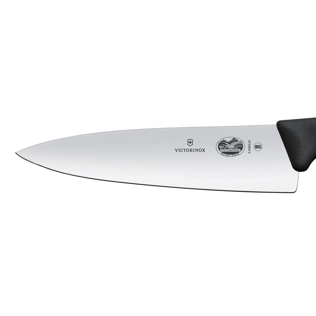 Nóż kuchenny Victorinox Black - szerokie ostrze 19 cm