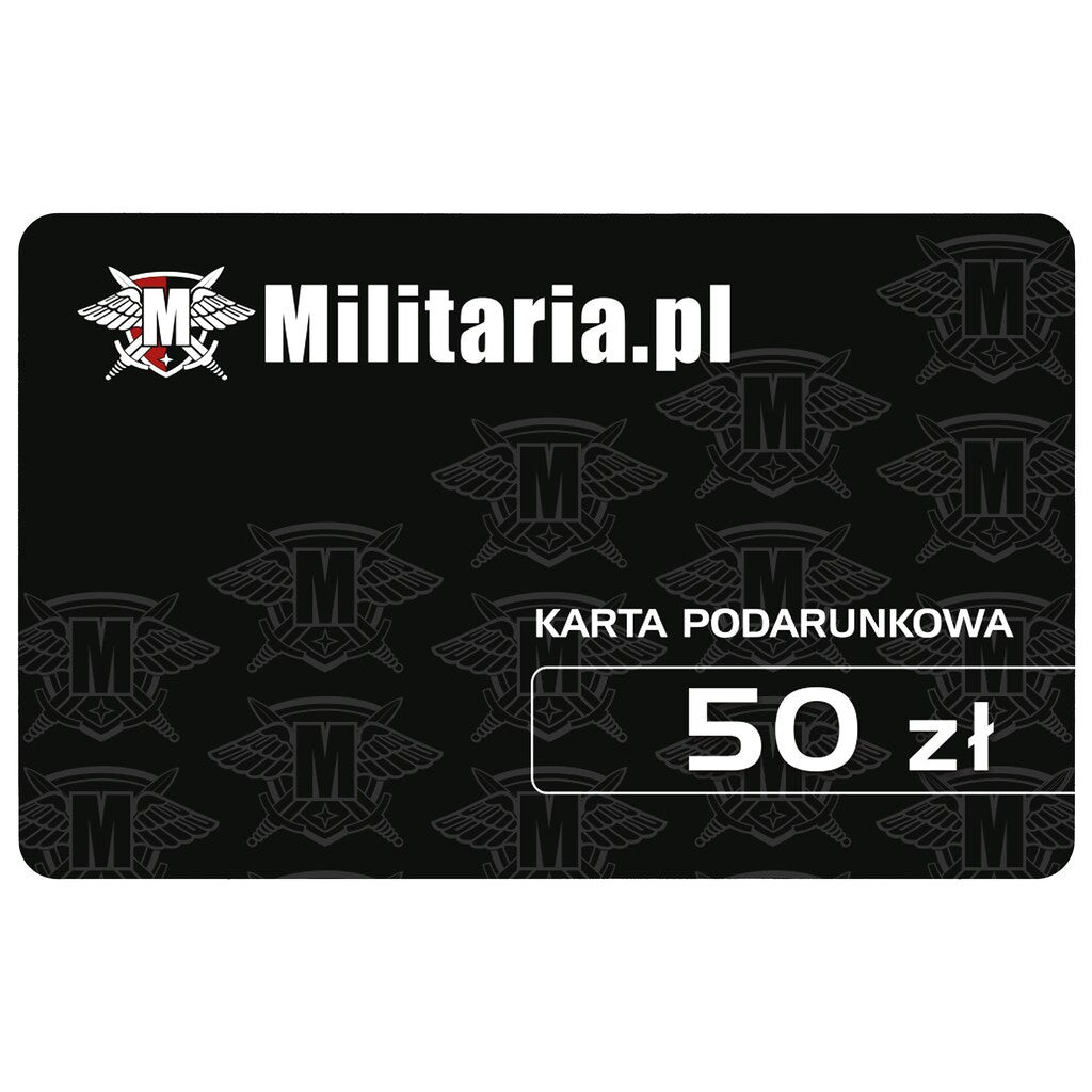 Karta podarunkowa Militaria.pl 50 zł