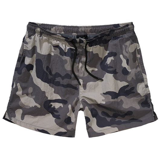 Szorty kąpielowe Brandit Swimshorts Basic - Grey Camo