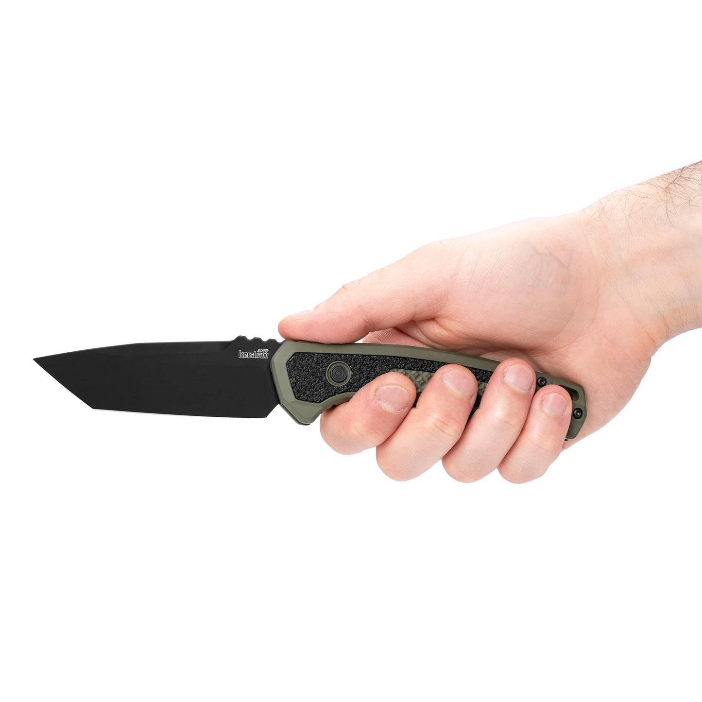 Nóż sprężynowy Kershaw Launch 16 - Olive/Black