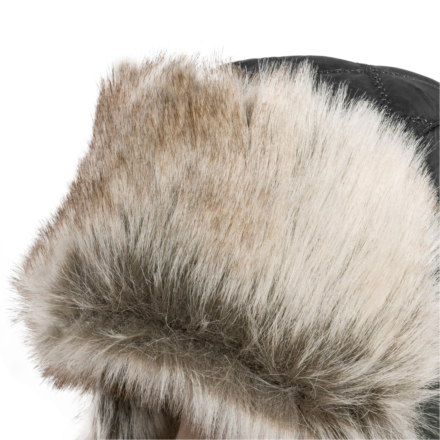 Czapka Mil-Tec Winter Faux-Fur - Black