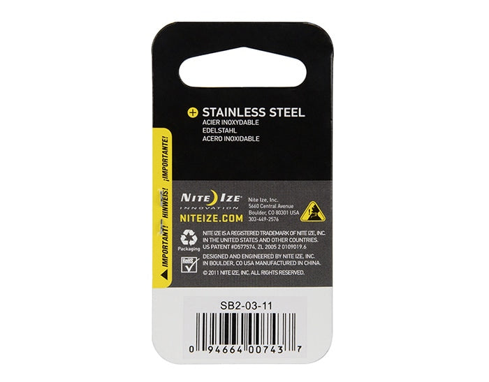 Karabińczyk Nite Ize S-Biner 2 Steel
