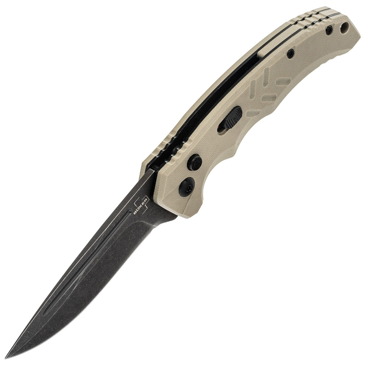 Nóż sprężynowy Boker Plus Intention II - Coyote