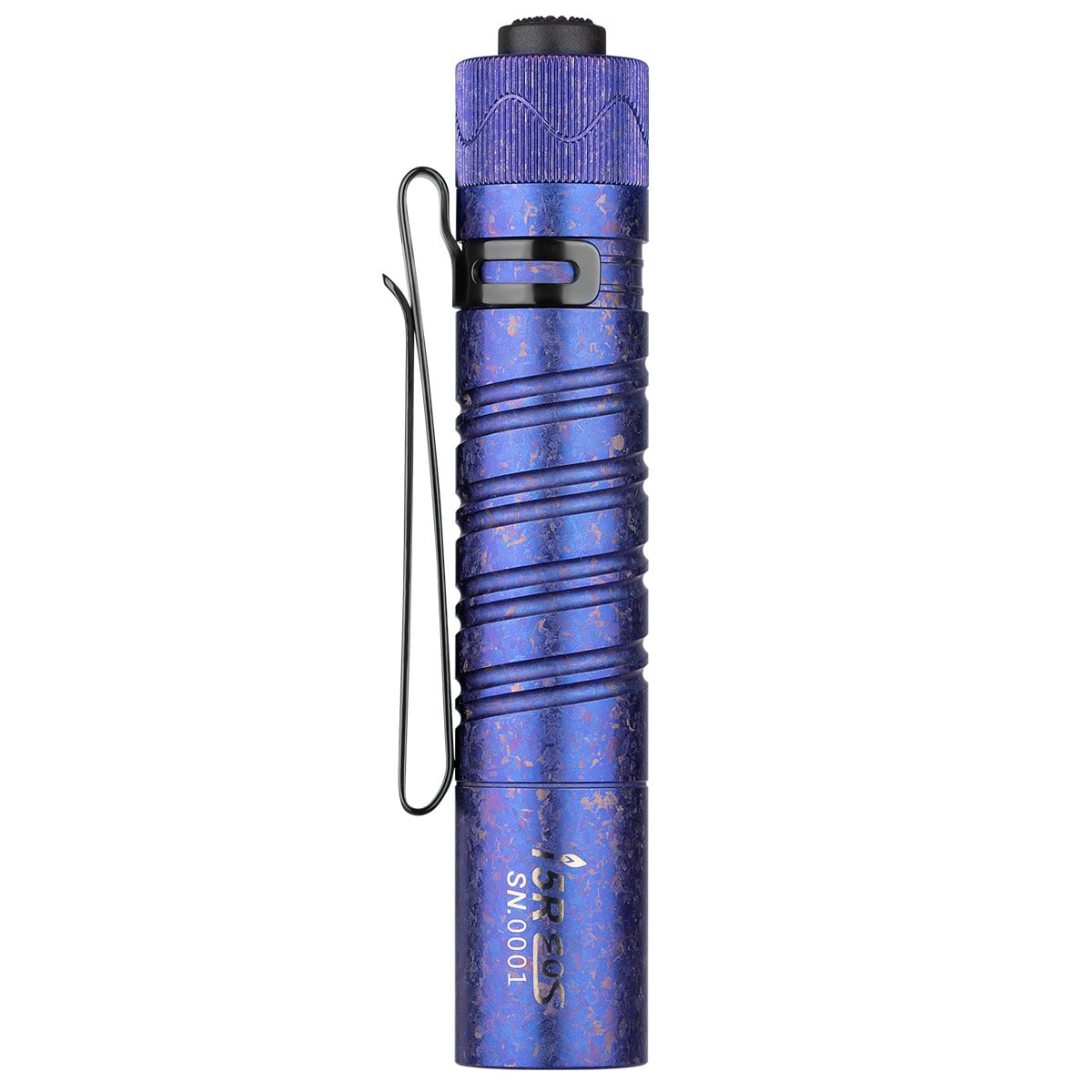 Latarka Olight I5R EOS Limited Edition Ice Flower Periwinkle Blue - 350 lumenów