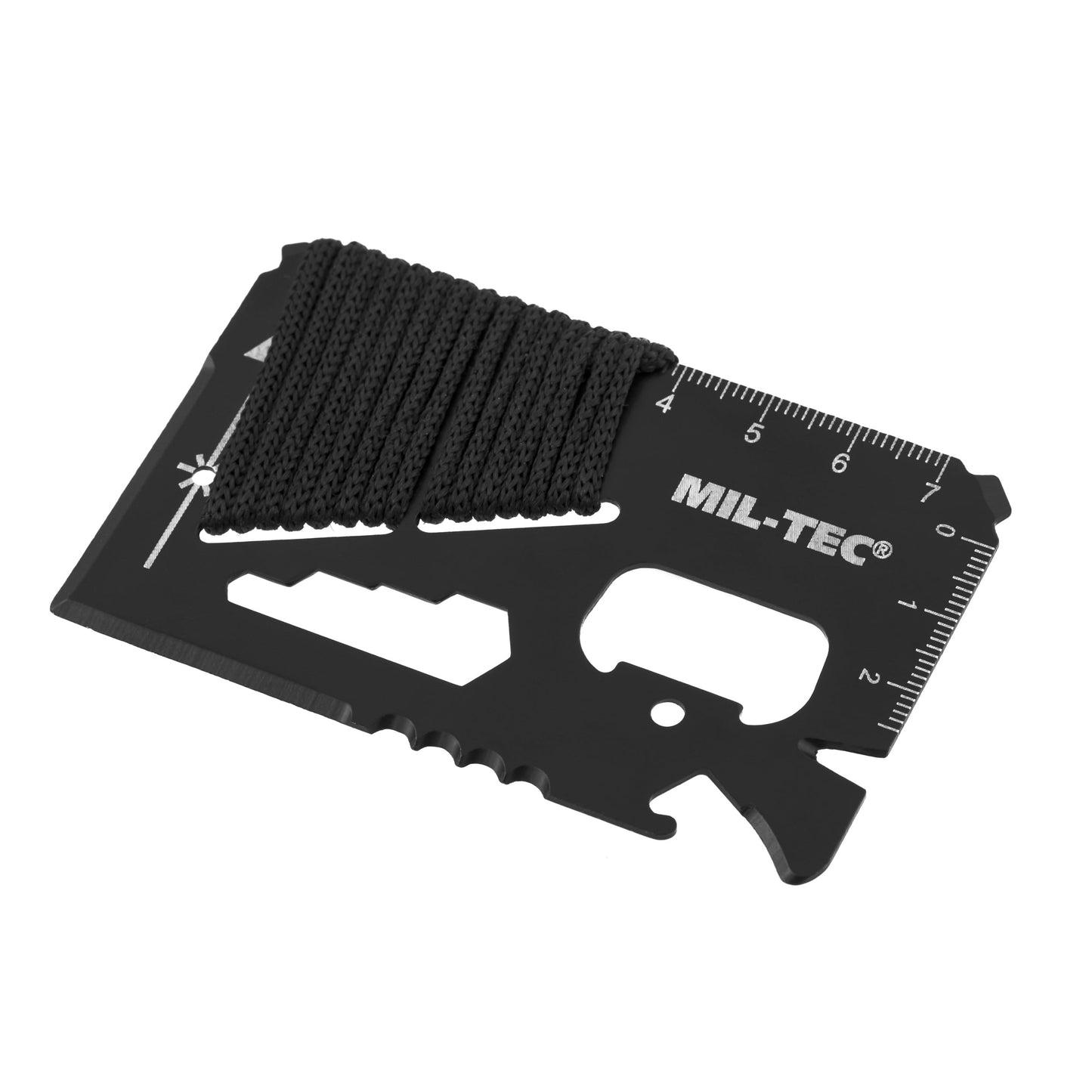 Karta survivalowa Mil-Tec z linką i pokrowcem