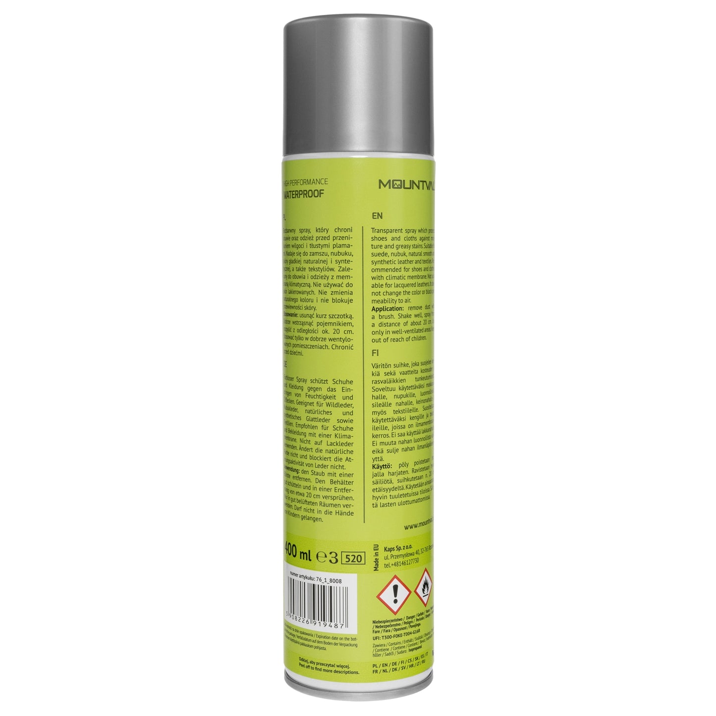 Impregnat Mountval Waterproof Spray 400 ml