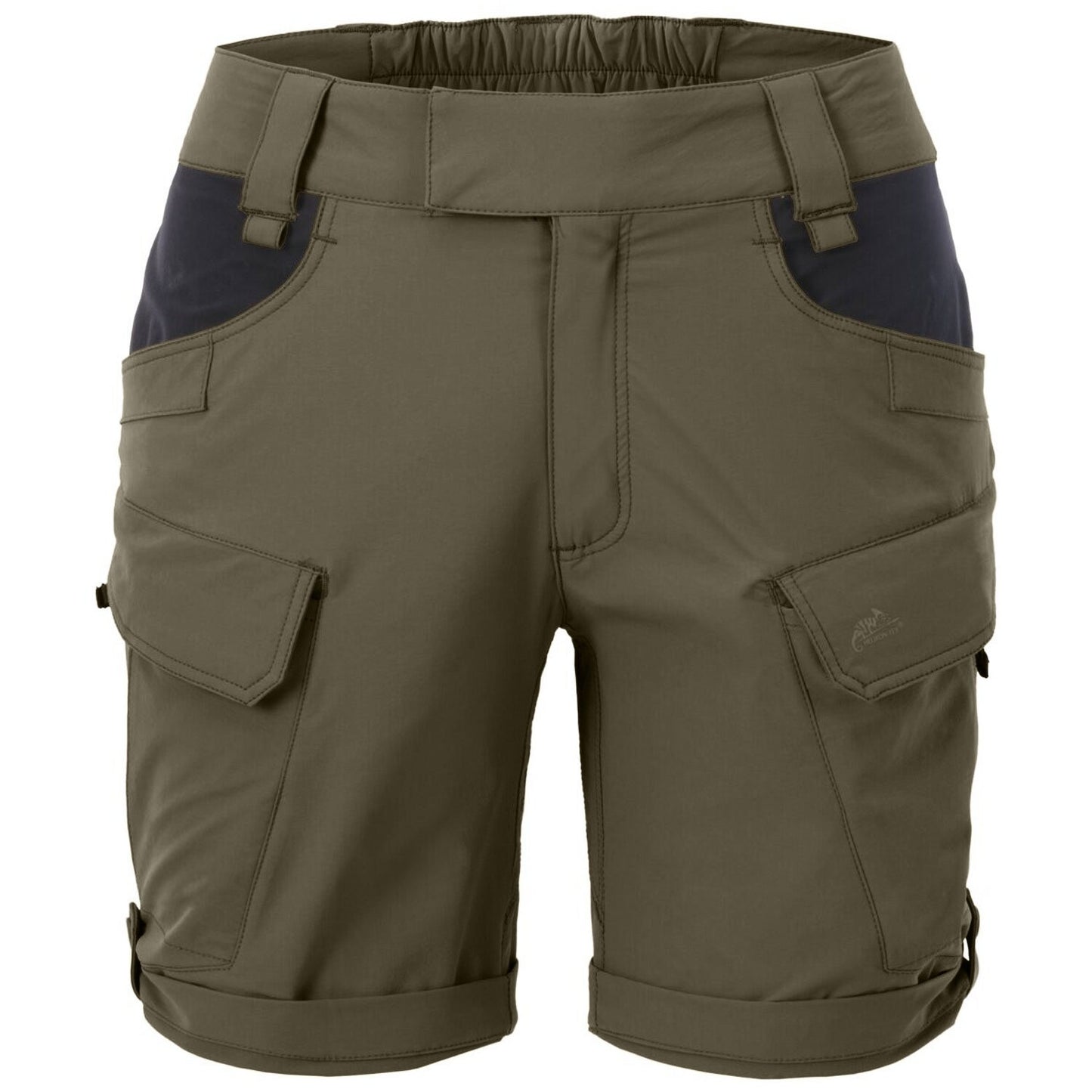 Szorty damskie Helikon OTP Nylon 8,5" - Taiga Green/Black