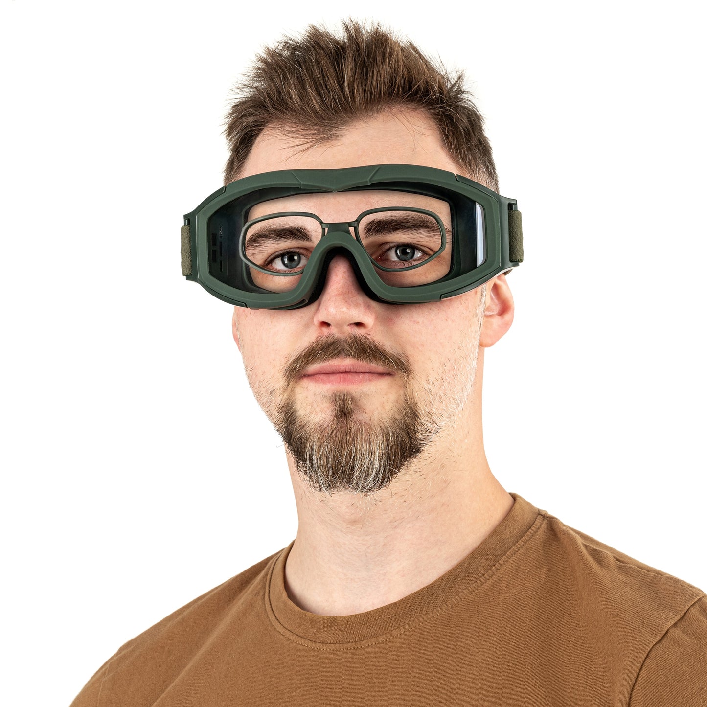 Gogle taktyczne Swiss Eye F-Tac - Olive