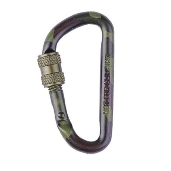 Karabińczyk Mil-Tec aluminiowy Lock 60 mm - 2 szt.