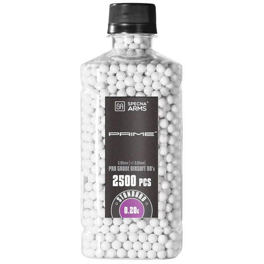Kulki precyzyjne ASG Specna Arms Prime 0,20 g 2500 szt. - Białe