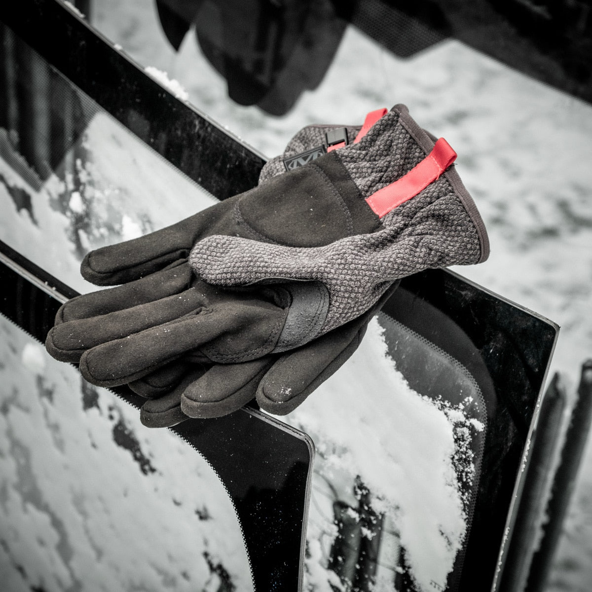 Rękawice taktyczne Mechanix Wear ColdWork FastFit Black/Grey