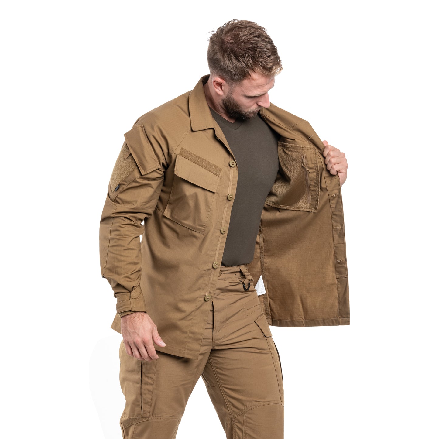 Bluza Helikon Raid Polycotton Stretch Rip-Stop - Coyote