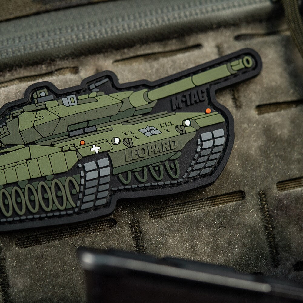Naszywka M-Tac Leopard 2 3D PVC - Olive