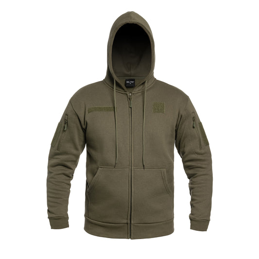 Bluza Mil-Tec Tactical Hoodie Zipper - Olive