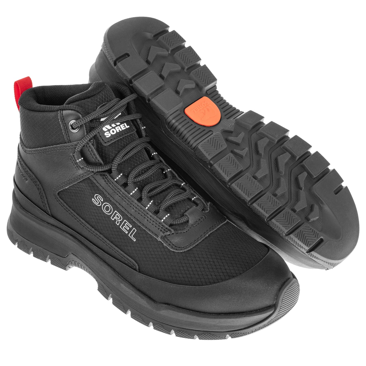 Buty Sorel Outing NW Sneaker MID Waterproof - Black/Black