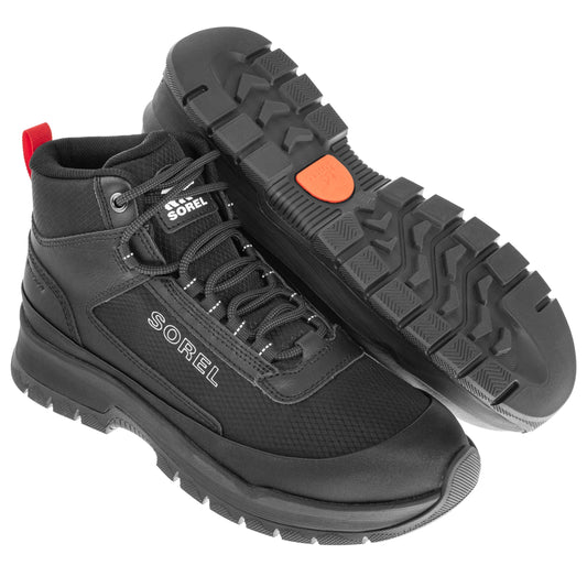 Buty Sorel Outing NW Sneaker MID Waterproof - Black/Black