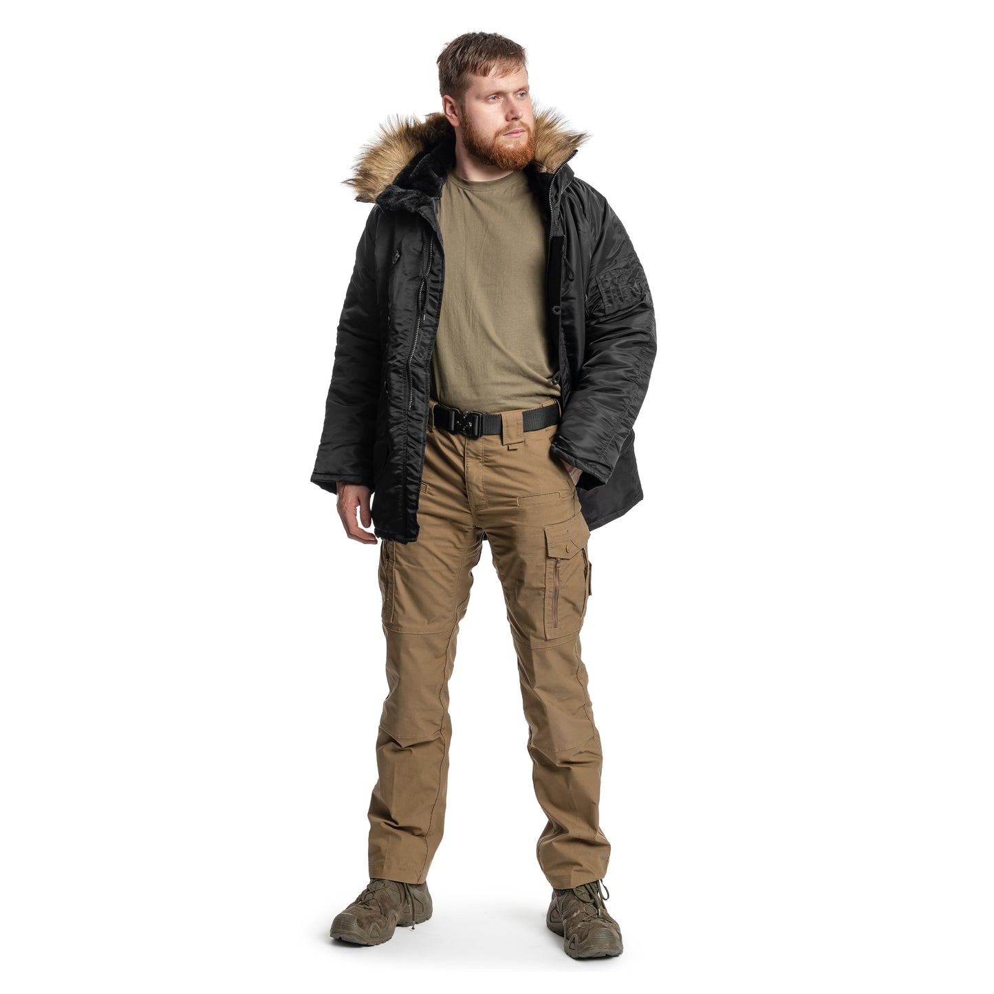 Kurtka Mil-Tec N3B Parka - Black
