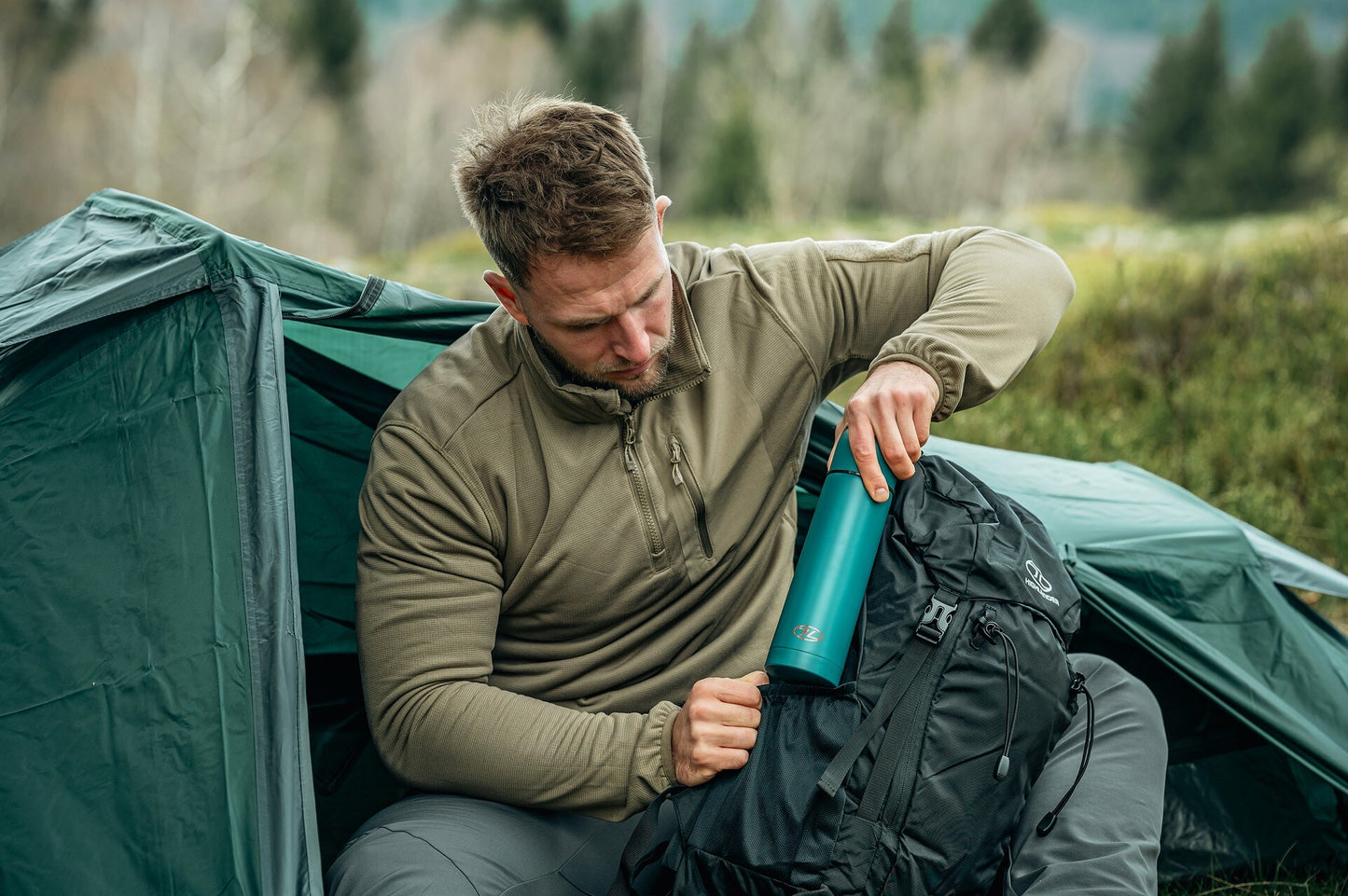 Termos Highlander Outdoor Duro flask 500 ml - Deep Ocean
