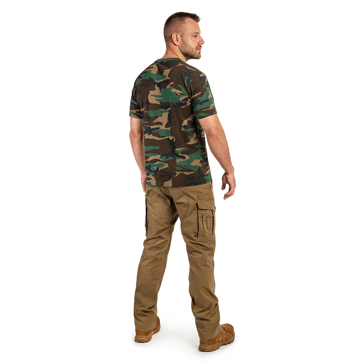 Koszulka T-shirt Brandit - Woodland