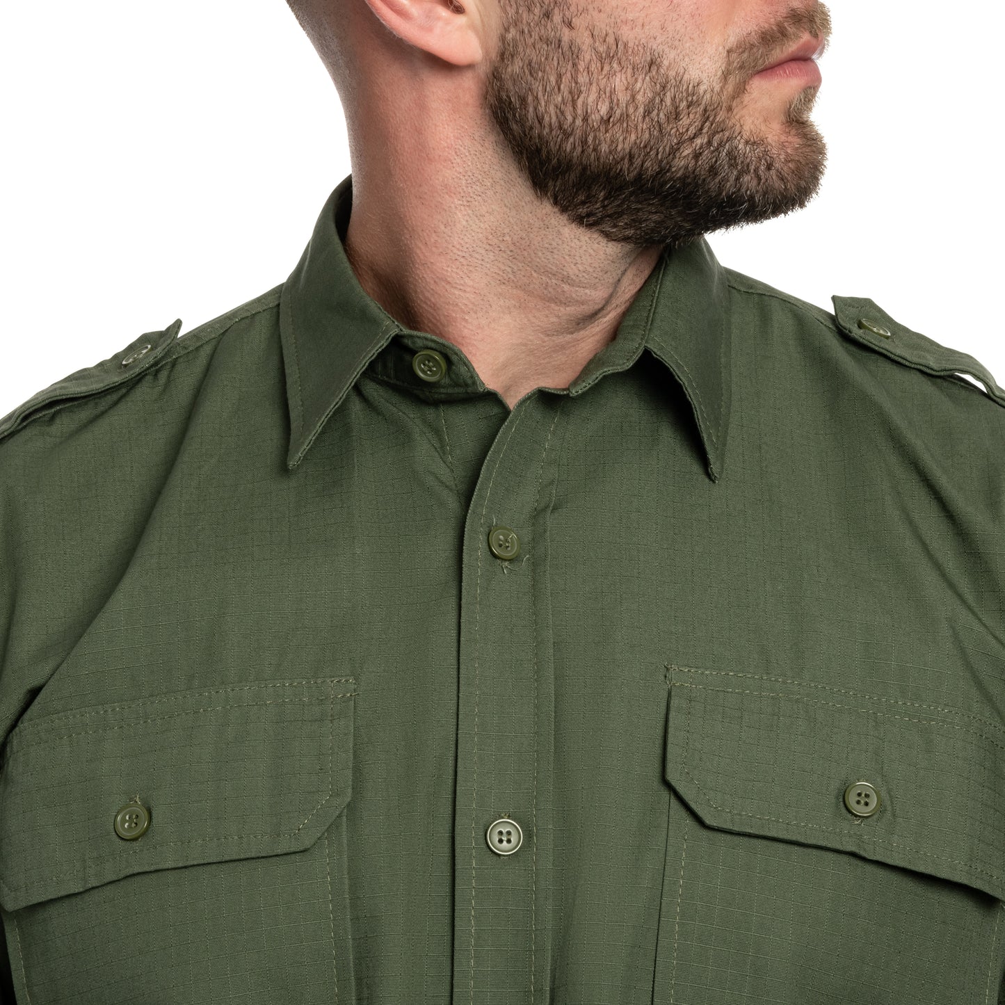 Koszula taktyczna Mil-Tec Ripstop Long Sleeve - Olive