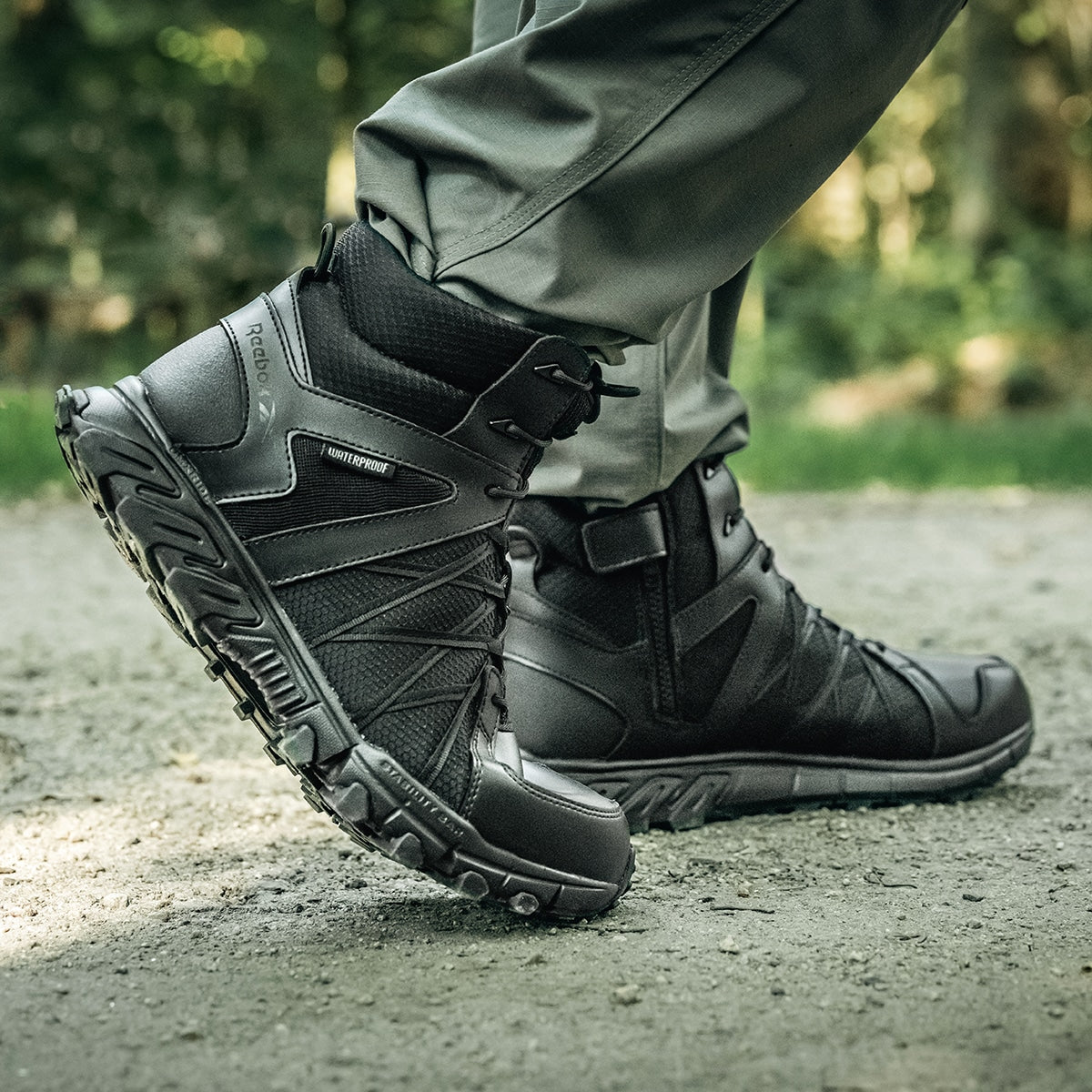 Buty taktyczne Reebok Trailgrip Tactical 6" Wide - Black
