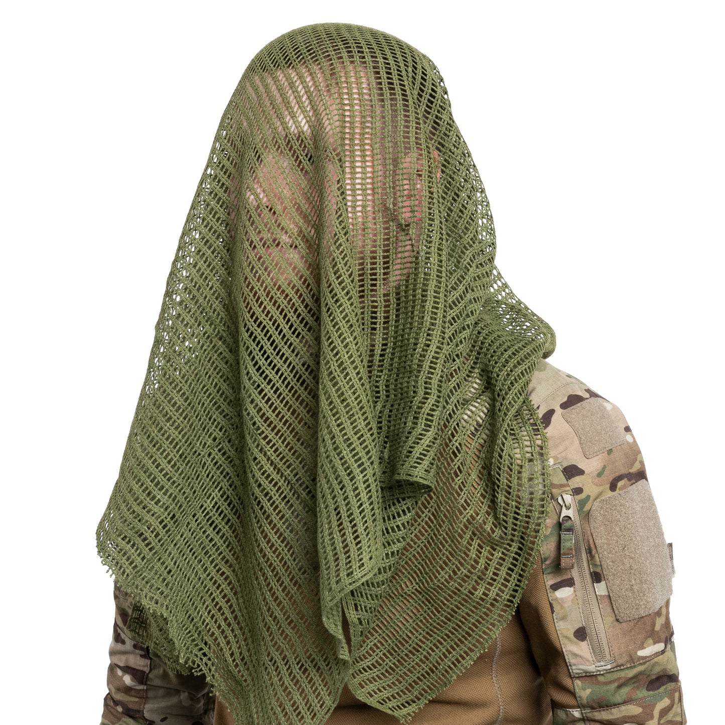 Szal snajperski Highlander Forces Scrim Net Scarf - Olive