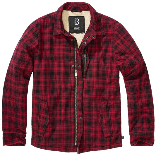 Kurtka Brandit Classic Sherpa Jacket Red/Black Checkered