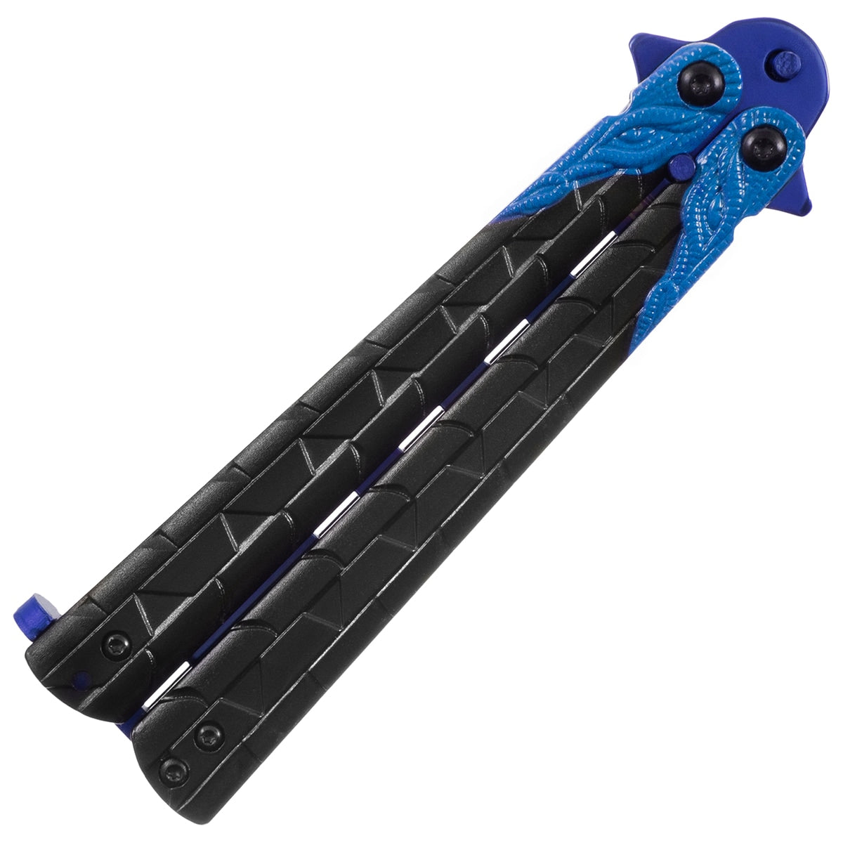 Nóż składany treningowy motylek Master Cutlery Dragon - Blue