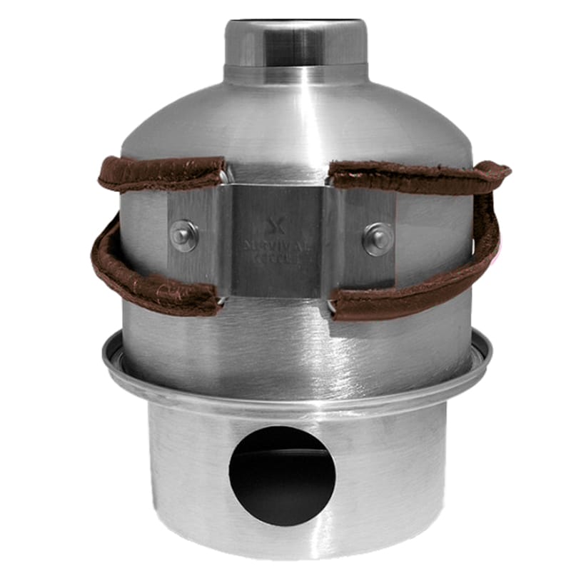 Czajnik turystyczny Survival Kettle Silver Mini Steel - 0,4l