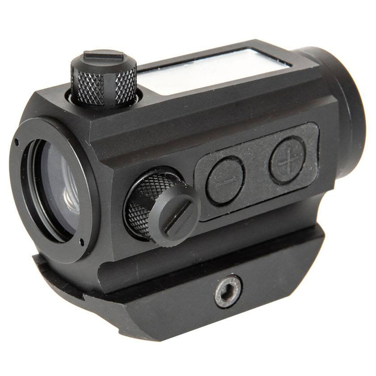 Kolimator JJ Airsoft Solar Power Red Dot - Black