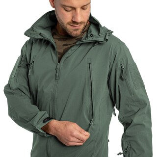 Kurtka Helikon Trooper StormStretch Softshell - Alpha Green