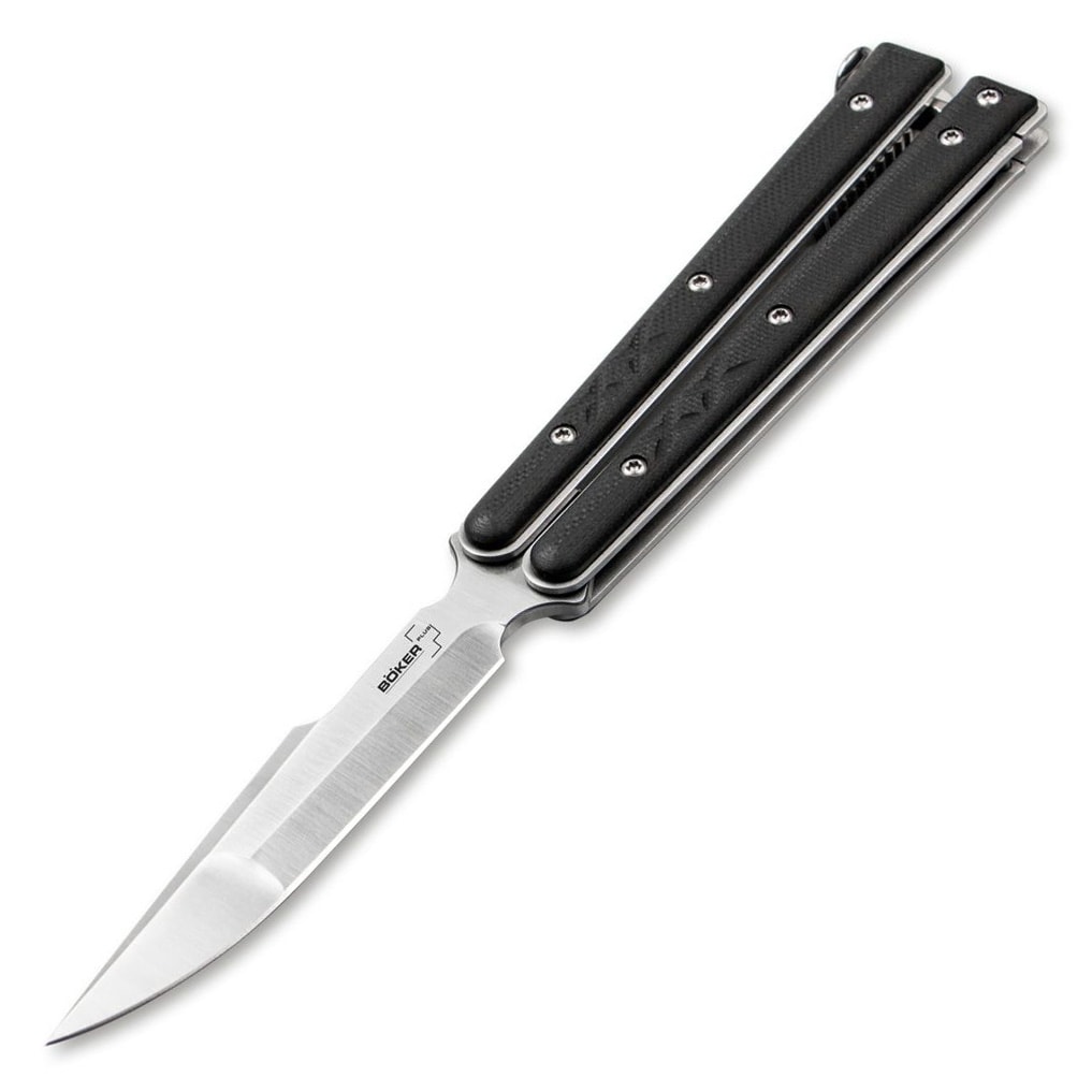Nóż składany motylek Boker Plus Balisong Tactical - mały