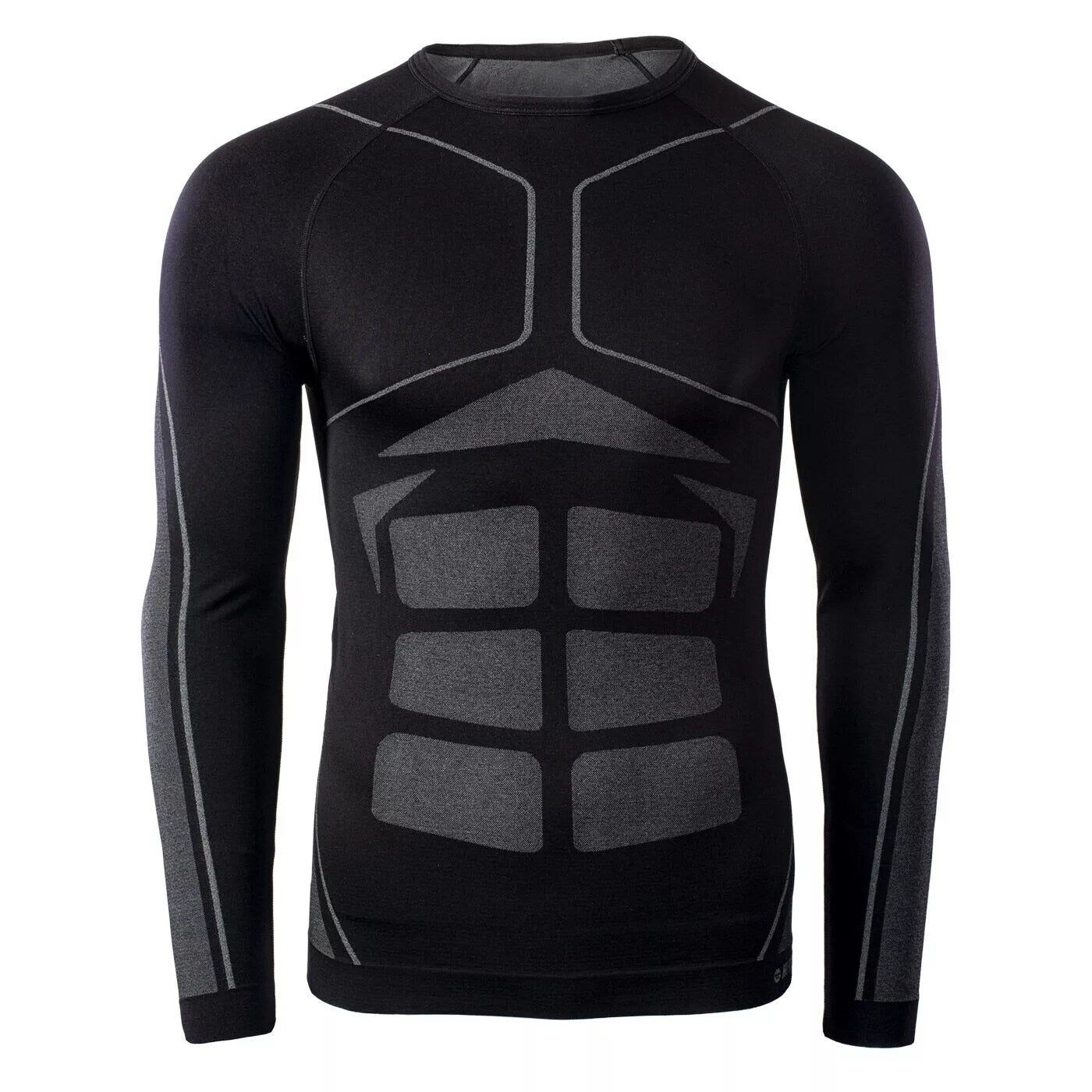Koszulka termoaktywna Hi-Tec Buraz - Black/Grey