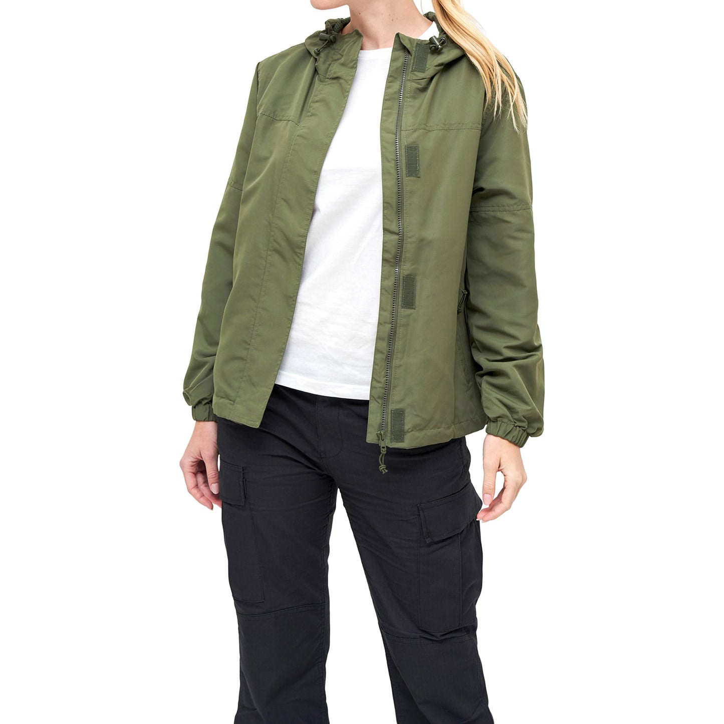 Kurtka damska Brandit Summer Windbreaker Frontzip - Olive