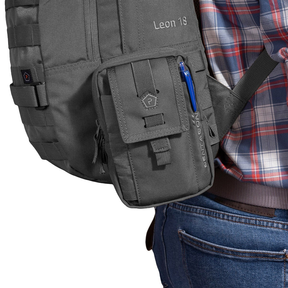 Kieszeń Pentagon Axon - Wolf Grey