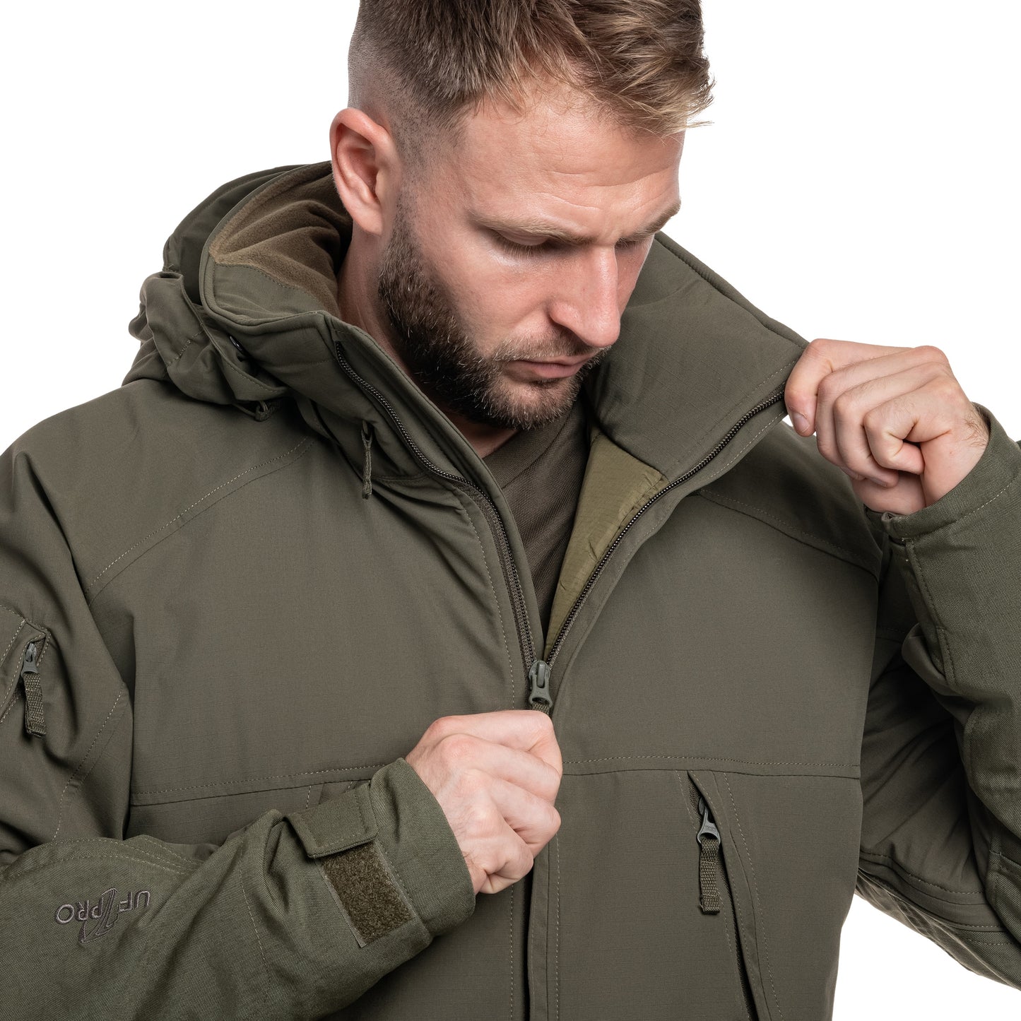 Kurtka UF PRO Delta OL 4.0 Tactical Winter Jacket - Brown Grey