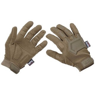 Rękawice taktyczne MFH Tactical Gloves Action - Coyote Tan