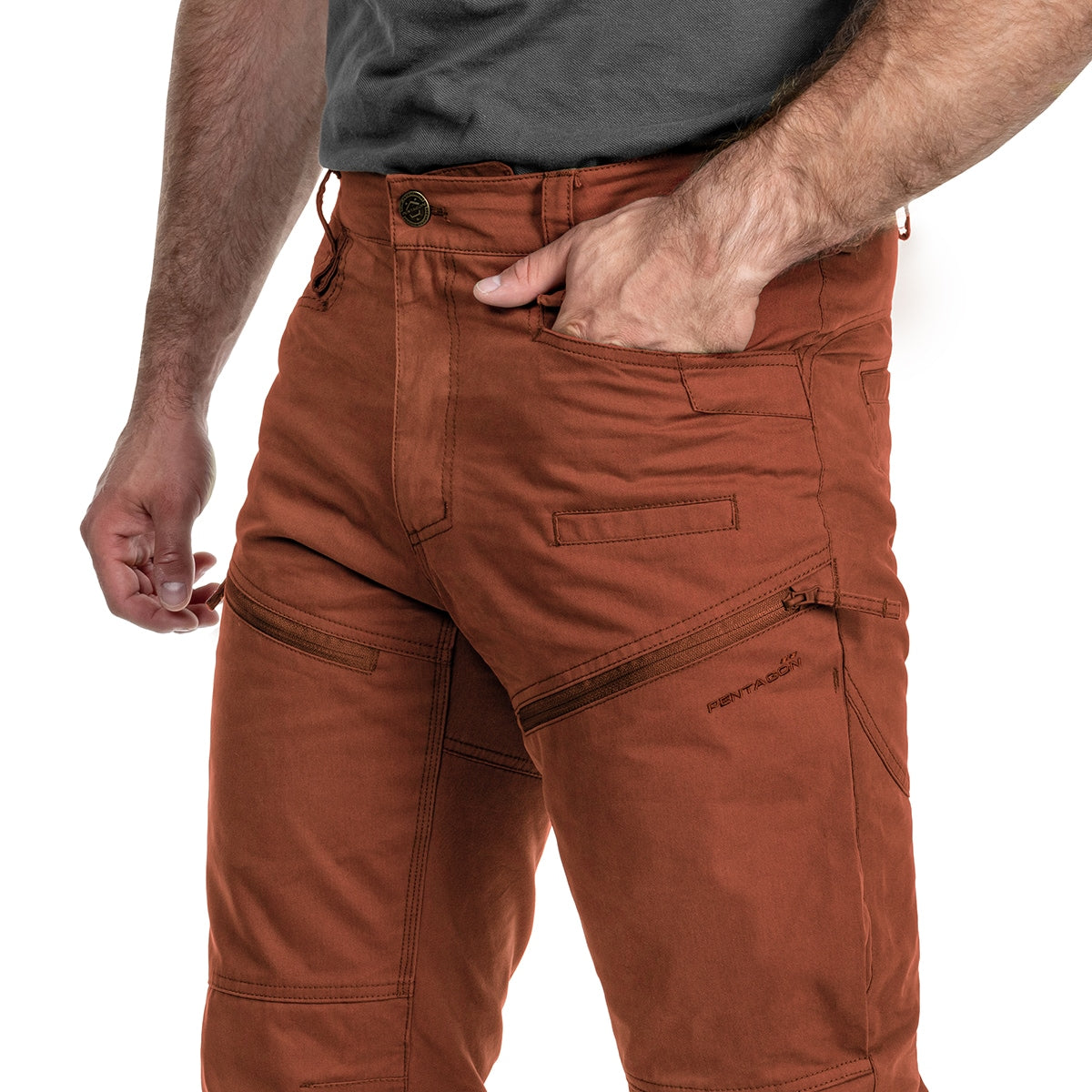 Spodnie Pentagon Renegade Origin - Maroon Red