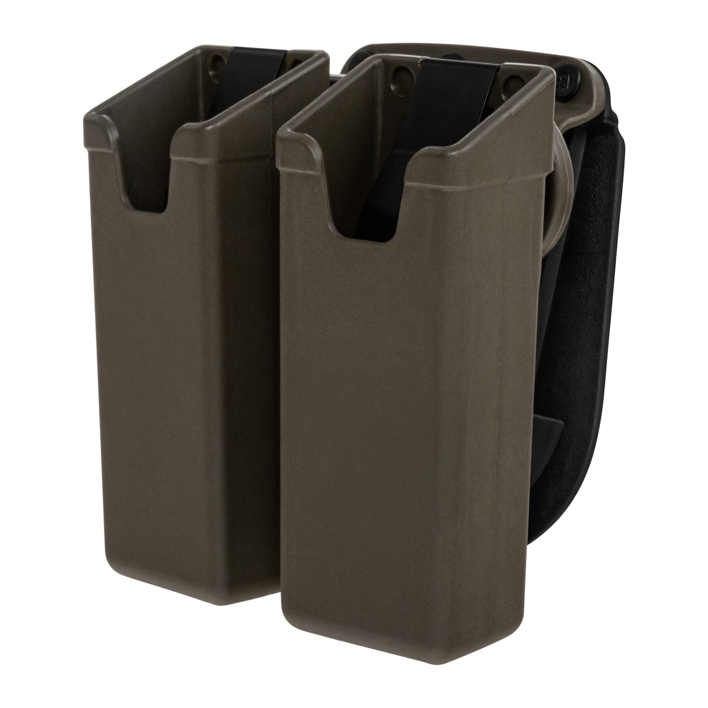 Podwójna ładownica obrotowa ESP z montażem Paddle na magazynki do MP5/UZI/SA VZ.61 - Olive Drab