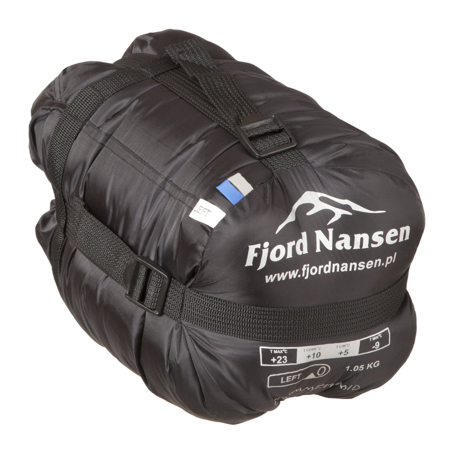 Śpiwór Fjord Nansen Drammen MID Sapphire 1040 g - prawy