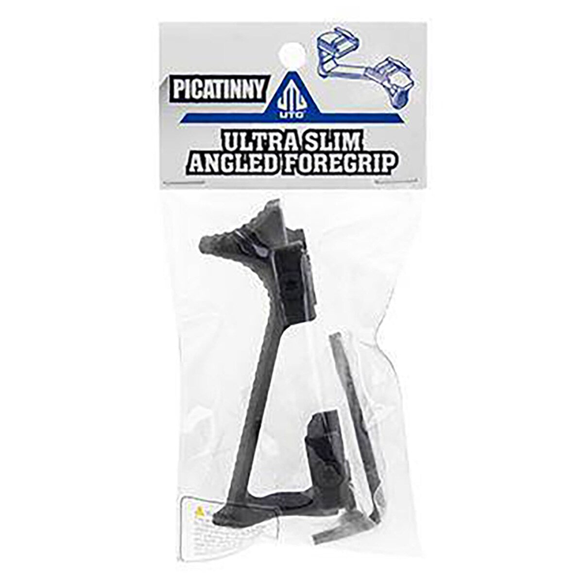 Chwyt kątowy UTG Ultra Slim MT-AFGP01 na szynę Picatinny - Black