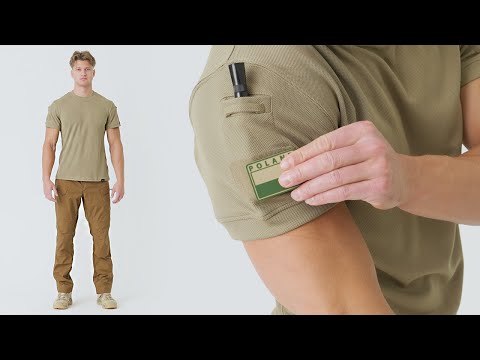 Koszulka termoaktywna Helikon Tactical T-shirt TopCool - Khaki